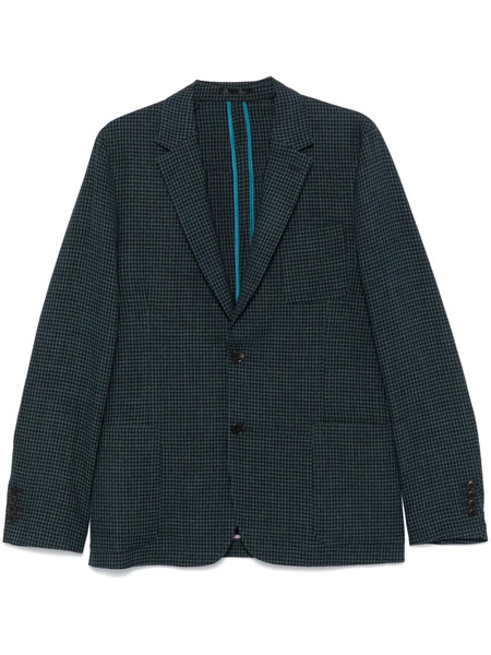  Paul Smith Checkered Blazer - Blue 
