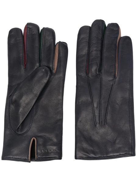  Paul Smith Concertina Gloves - Blue 