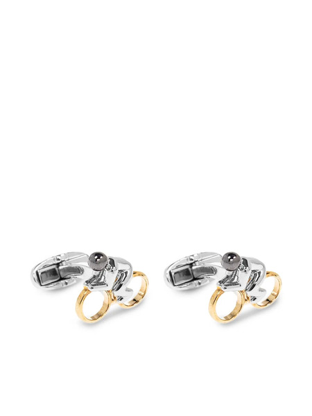  Paul Smith Cyclist Cufflinks - Silver 