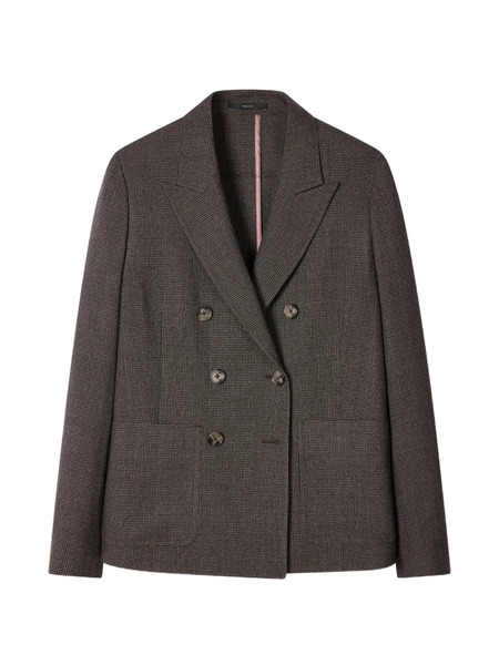  Paul Smith Double-breasted Blazer - Brown 