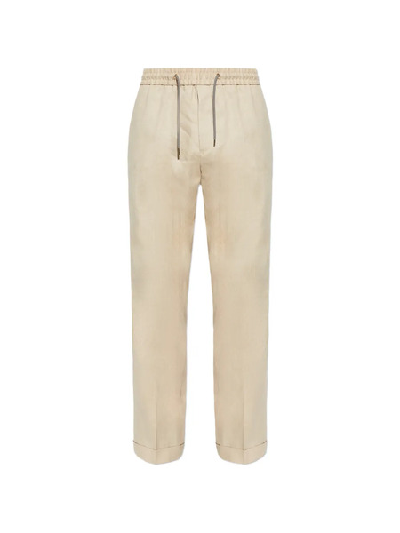  Paul Smith Drawstring Tailored Trousers - Neutrals 