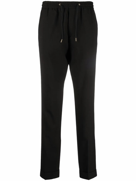  Paul Smith Drawstring Tapered Trousers - Black 