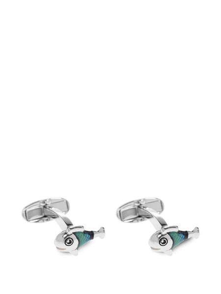  Paul Smith Fish Cufflinks - Silver 