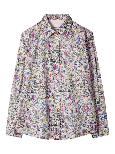  Paul Smith Floral Buttoned Shirt - White 
