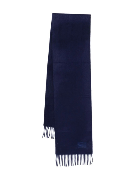  Paul Smith Fringed-trim Cashmere Scarf - Blue 