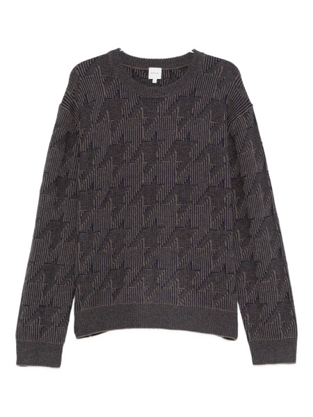  Paul Smith Geometric-pattern Sweater - Brown 