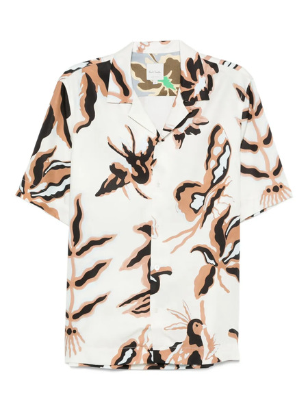  Paul Smith Geometric-print Shirt - White 