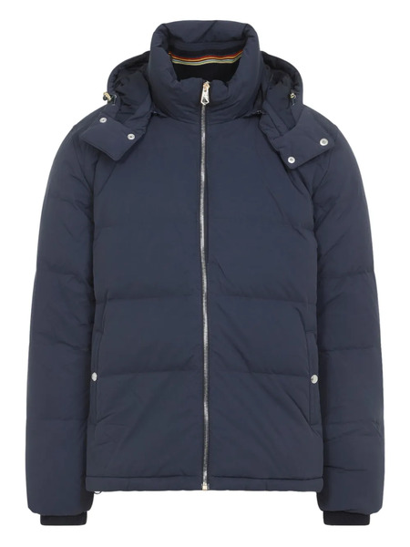 Paul Smith Hooded Quilted Jacket - Blue 