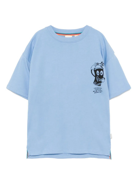  Paul Smith Junior Graphic-print T-shirt - Blue 