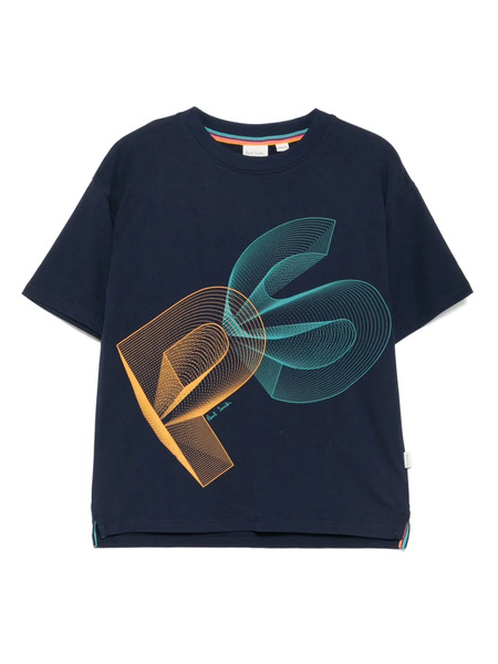  Paul Smith Junior Graphic-print T-shirt - Blue 
