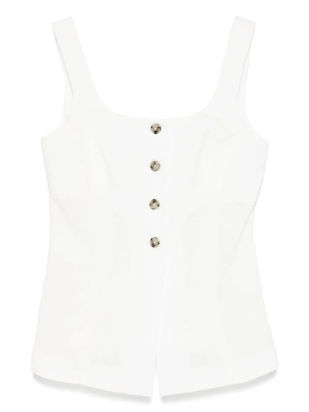  Paul Smith Linen Top - White 