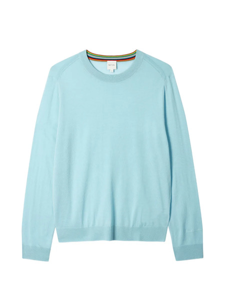  Paul Smith Long-sleeve Wool Sweater - Blue 