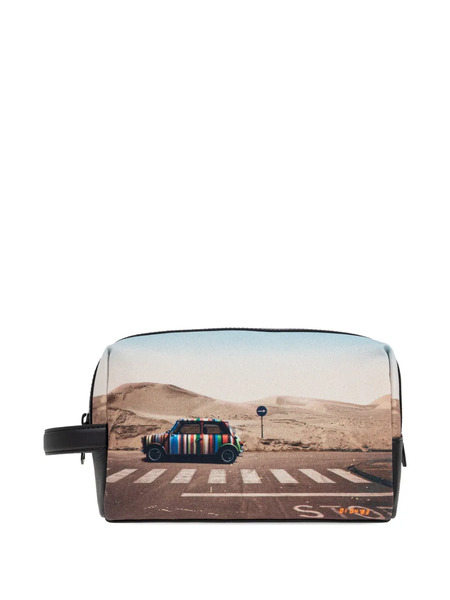  Paul Smith Mini Desert Wash Bag - Neutrals 