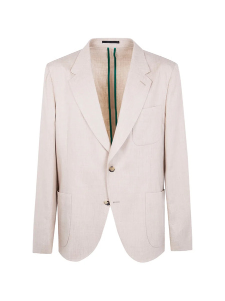  Paul Smith Notch-lapel Single-breasted Jacket - Neutrals 