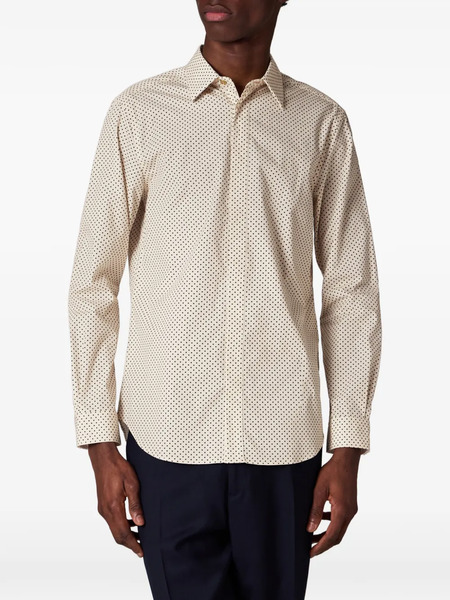  Paul Smith Polka-dot Shirt - Neutrals 