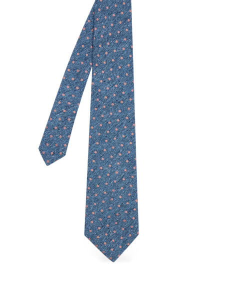  Paul Smith Polka-dot Tie - Blue 