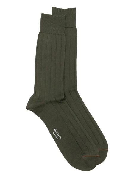  Paul Smith Ribbed Socks - Green 