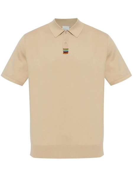  Paul Smith Signature Stripe Polo Shirt - Neutrals 