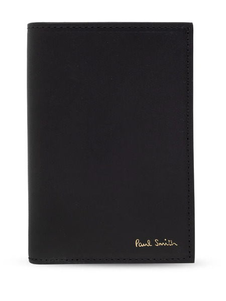  Paul Smith Signature Stripe Wallet - Black 