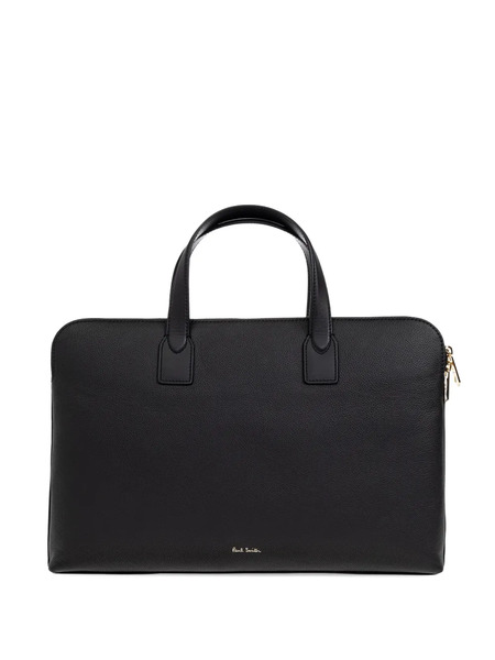  Paul Smith Striped Laptop Bag - Black 