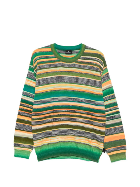  Paul Smith Striped Sweater - Green 