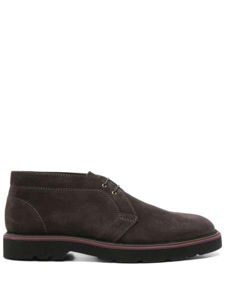  Paul Smith Suede Lace-up Boots - Brown 