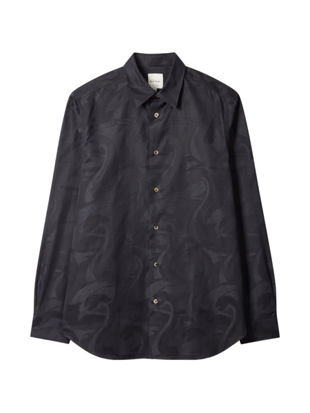  Paul Smith Swan Pattern Shirt - Grey 