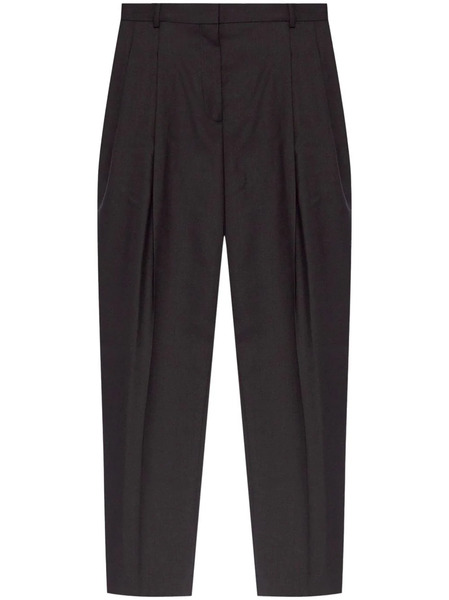  Paul Smith Tapered-leg Wool Trousers - Black 