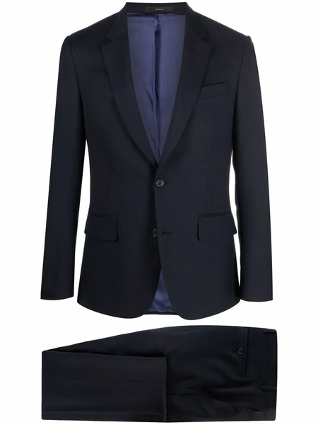  Paul Smith Twill Wool Suit - Blue 