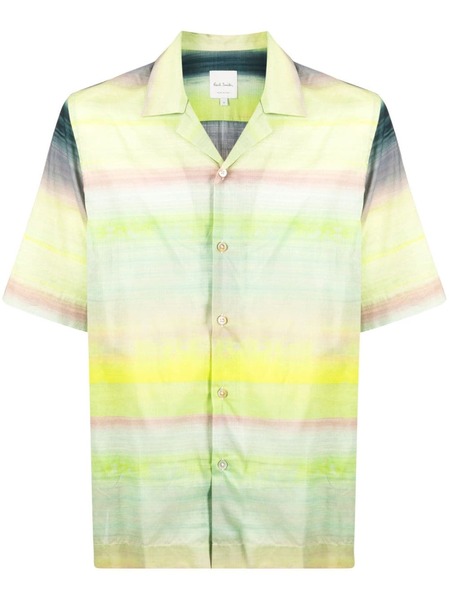  Paul Smith 'untitled Stripe' Short-sleeve Shirt - Green 