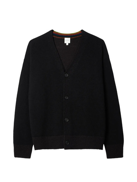  Paul Smith V-neck Buttoned Cardigan - Black 