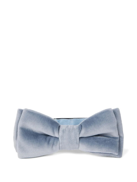  Paul Smith Velvet Bow Tie - Blue 