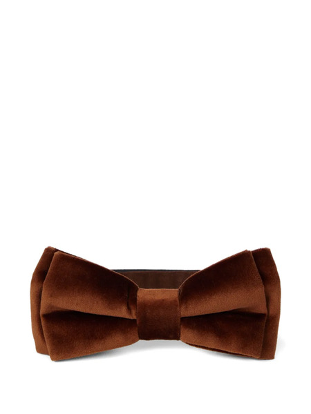  Paul Smith Velvet Bow Tie - Brown 