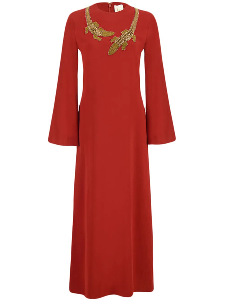  Paula Enoki Maxi Dress - Red 