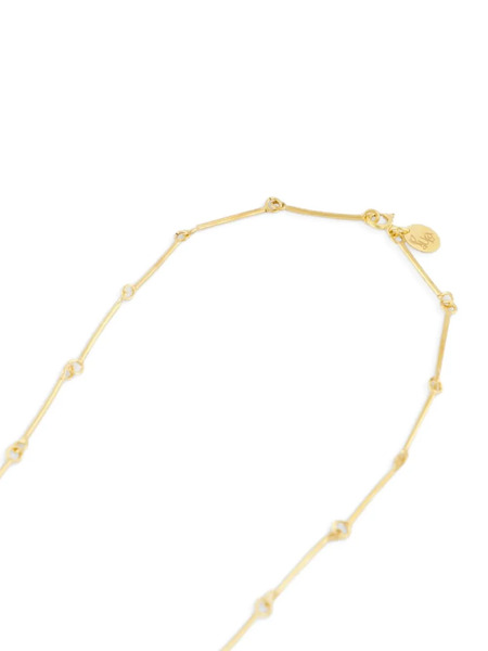  Paula Gemstone-pendant Necklace - Gold 
