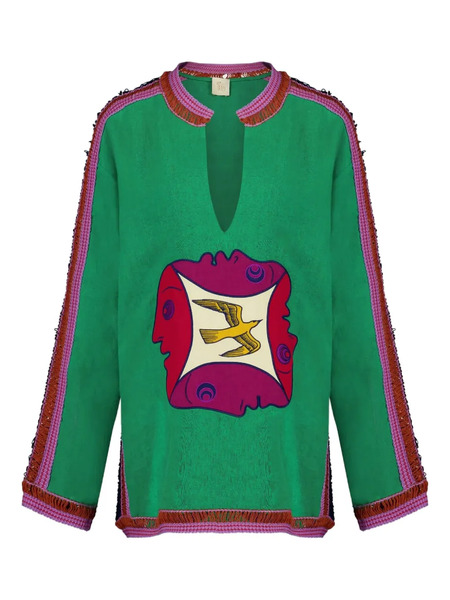  Paula Myosolis Tunic - Green 