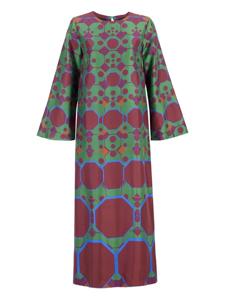  Paula Shirley Midi Dress - Green 