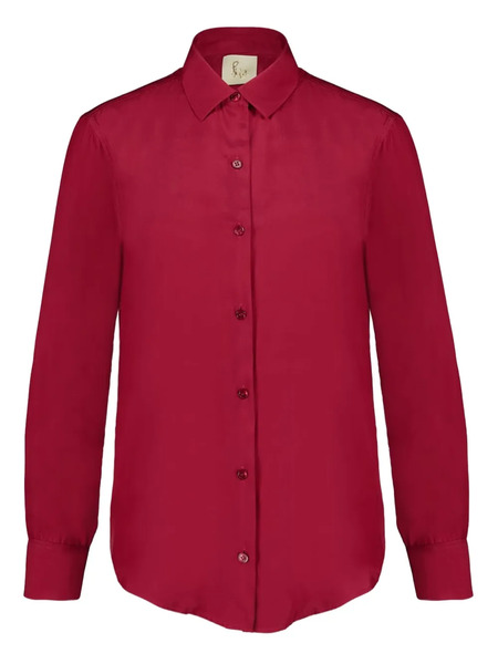  Paula Silk Shirt - Red 