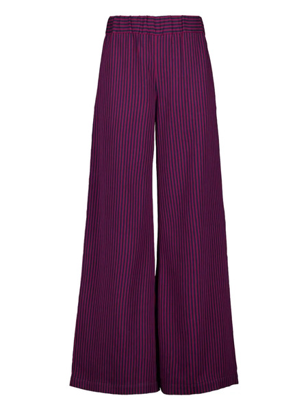  Paula Striped Trousers - Red 
