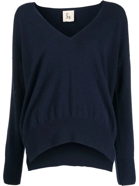  Paula V-neck Cashmere Sweater - Blue 