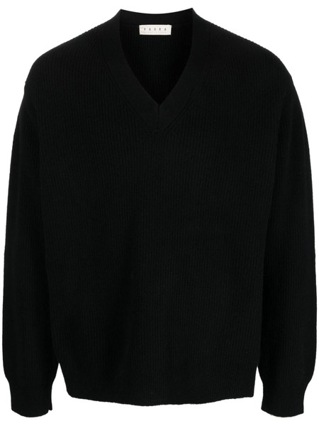  Paura Cut-out Virgin Wool Jumper - Black 