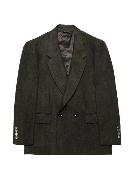  Paura Elio Double-breasted Jacket - Grey 