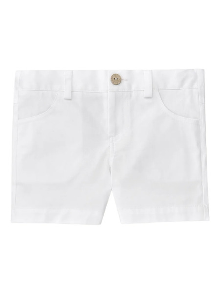  Paz Rodriguez Button-fastening Shorts - White 