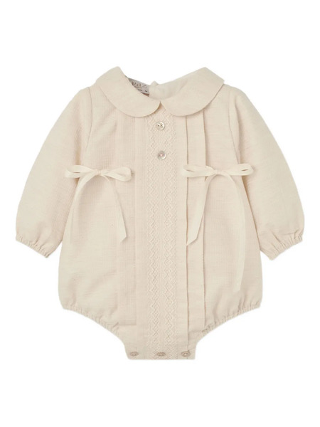  Paz Rodriguez Collared Bodysuit - Neutrals 