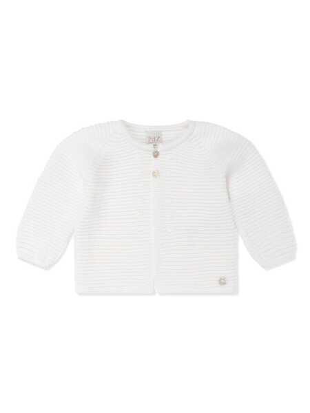  Paz Rodriguez Essential Cardigan - White 