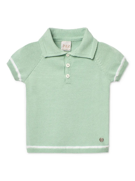  Paz Rodriguez Knitted Polo Shirt - Green 
