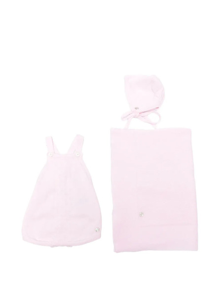  Paz Rodriguez Knitted Shorties Set (set Of Three) - Pink 