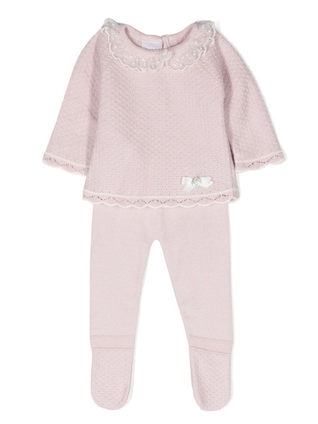  Paz Rodriguez Mecer Cotton Leggings Set - Pink 