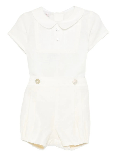  Paz Rodriguez Peter Pan Collar Blouse - White 
