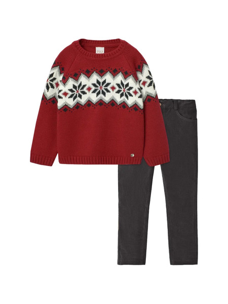  Paz Rodriguez Sweater And Trousers Set - Black 